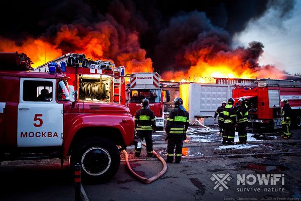 Действия при пожаре в квартире