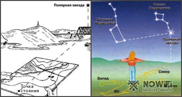 Как найти Полярную звезду