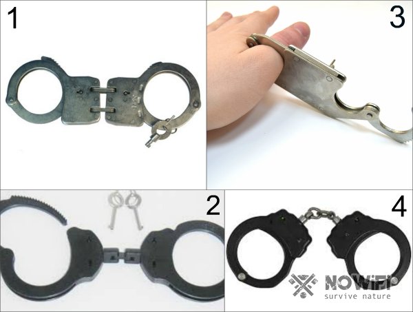 Как открыть наручники без ключа