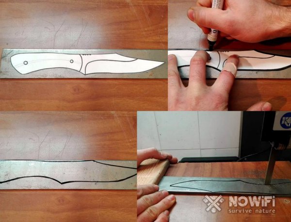 Как сделать нож