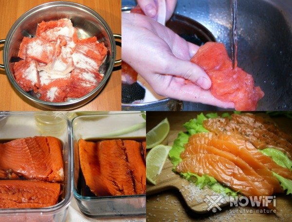 Как солить красную рыбу