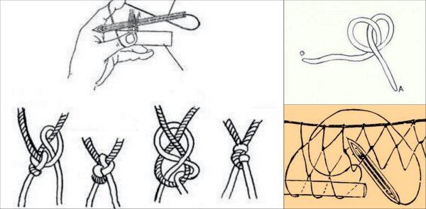 Как связать сетку: из лески, веревки и ниток