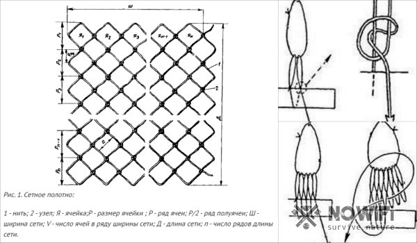 Как связать сетку: из лески, веревки и ниток